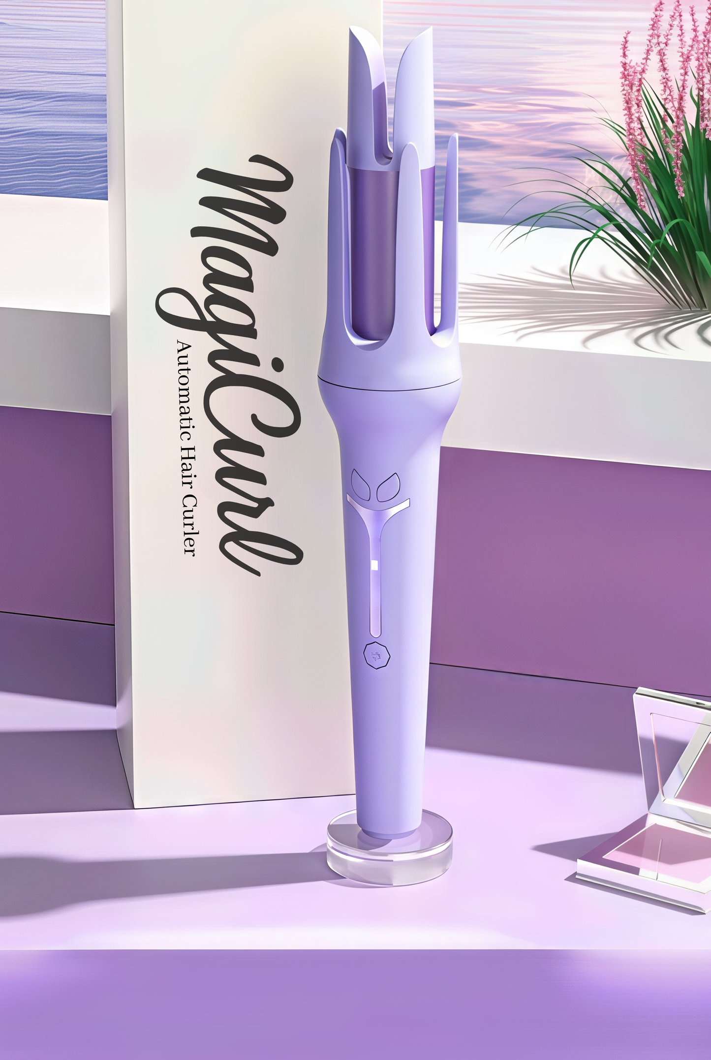 MagiCurl Automatic Hair Curler Purple